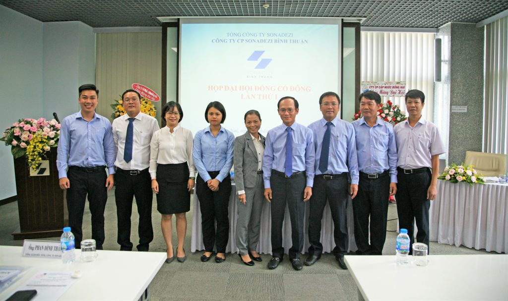 Introduction of the Board of Directors, Supervisory Board, General Director and Executive Board of Sonadezi Binh Thuan Joint Stock Company for its first term