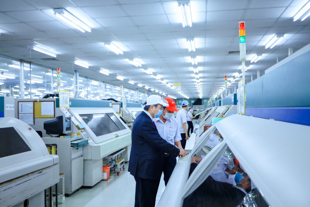 Nhà máy của Công ty Fujitsu Việt Nam tại KCN Biên Hòa 2