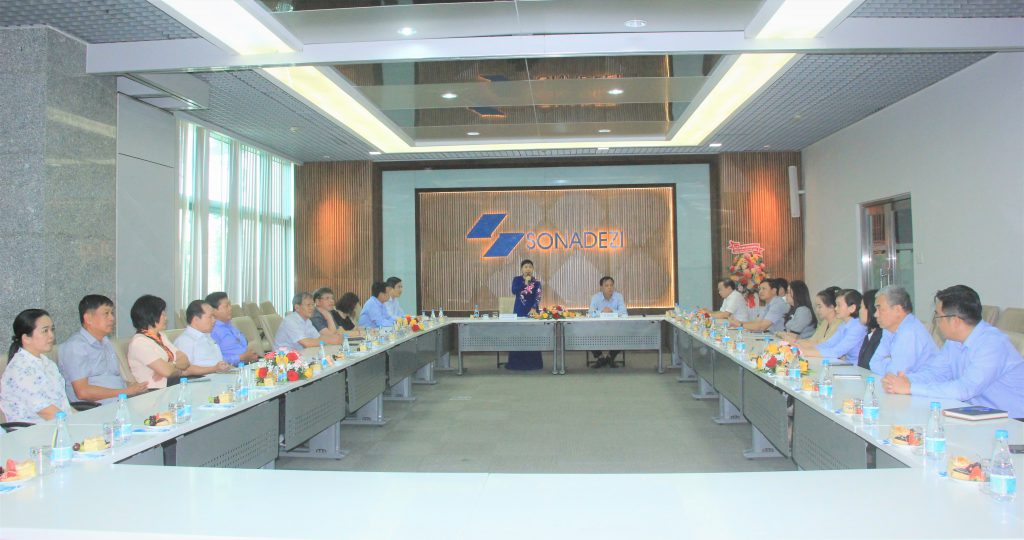 Working session between the mission of Dong Nai Provincial People's Committee and Sonadezi
