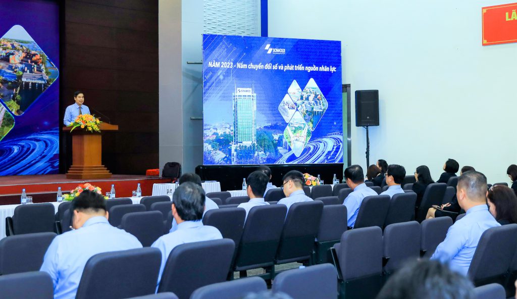 Mr. Tran Thanh Hai - Sonadezi Corporation’s Chief Executive Officer shared its vision for digital transformation