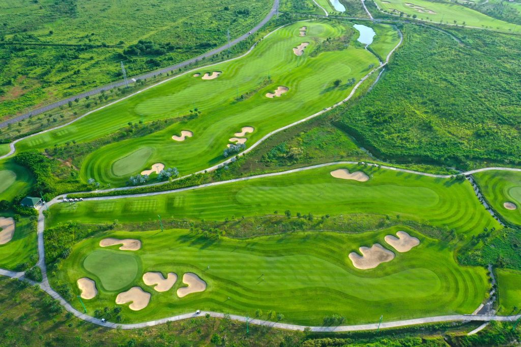 Sân golf Châu Đức có thiết kế độc đáo