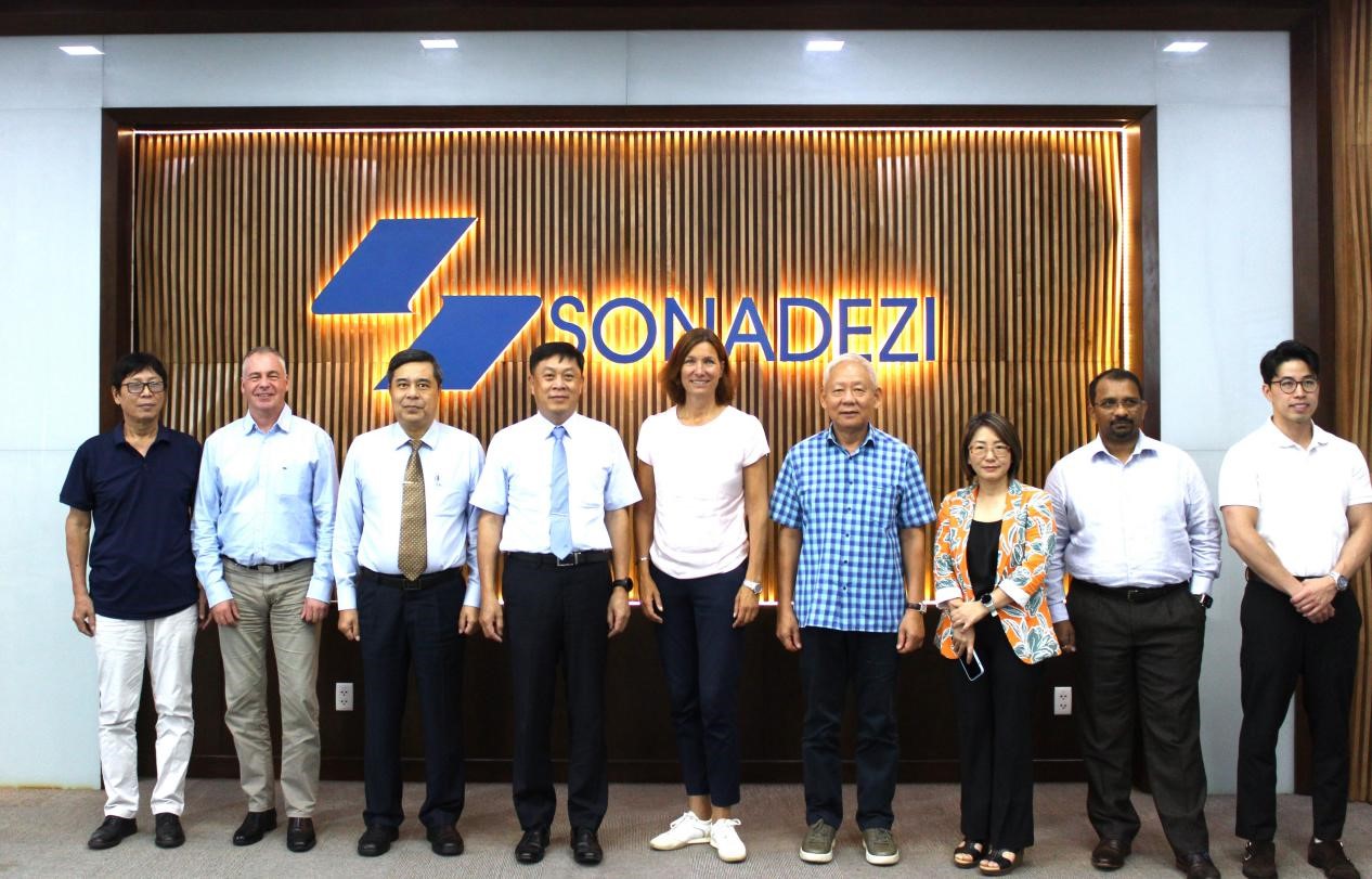 Leaders of Sonadezi Corporation and the delegation of Neuman&Esser Group