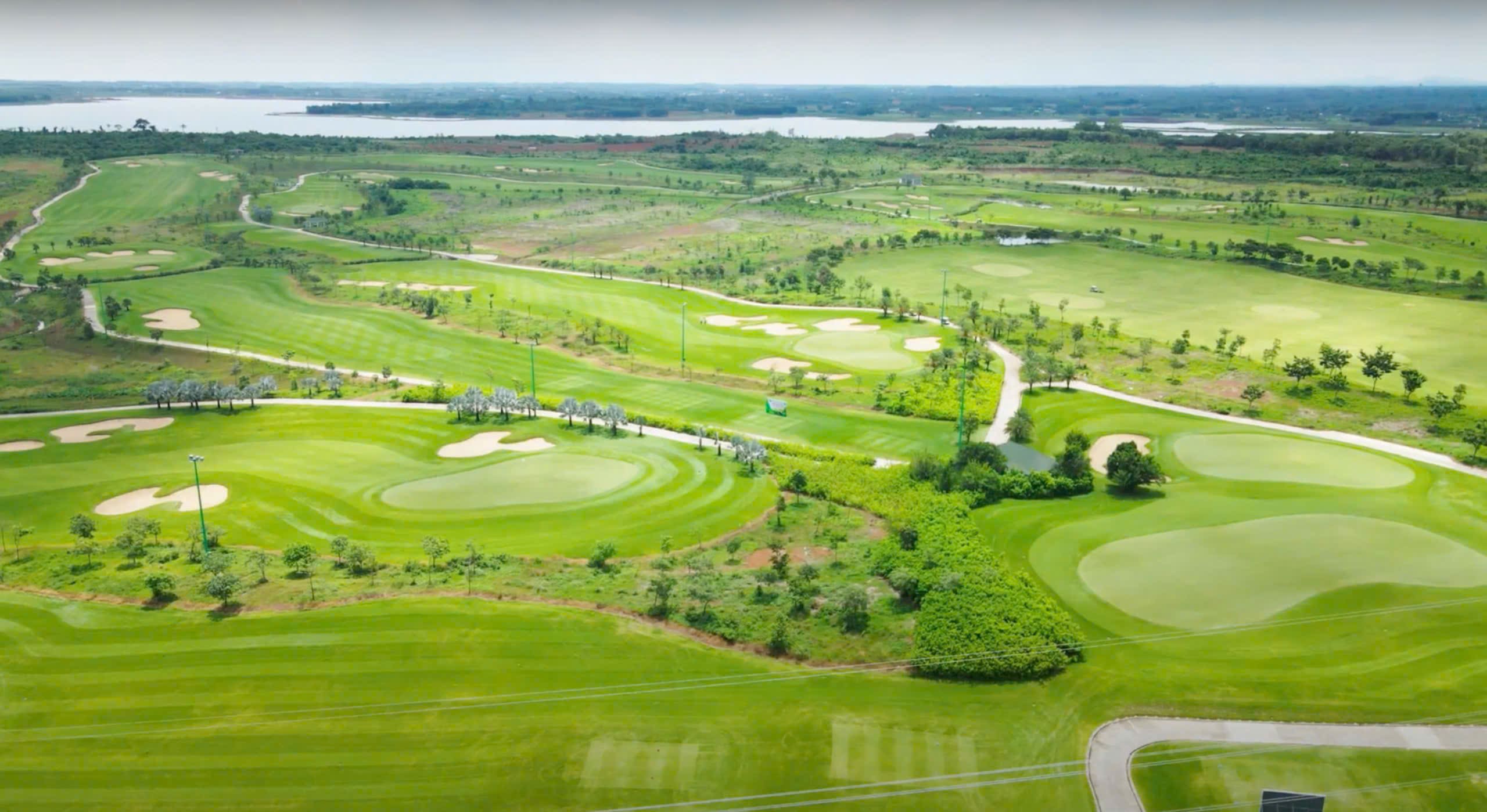 Một góc Sân golf Châu Đức